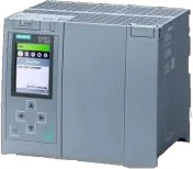 PLC CPU module with display and navigation keys
